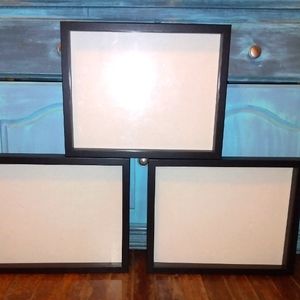 Black Shadow boxes Set of 3,  12 x 15 inch
